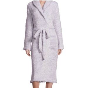 Barefoot Dreams Chic Lilac Purple Fuzzy Robe Size 1